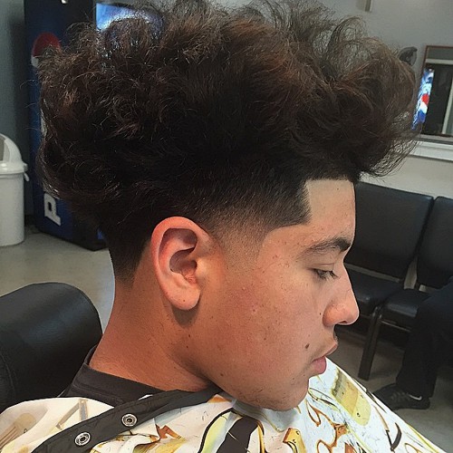 taper haircut mexican