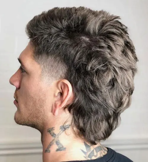 fohawk with mullet