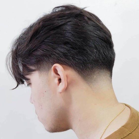 Low Taper Middle Part