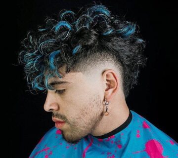 Burst Fade Haircuts For Men