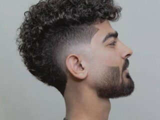 Low Taper Fade Curly Hair Ideas