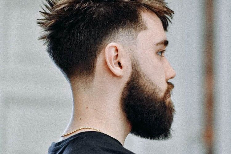 Low Taper Fade Straight Hair