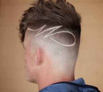 burst fade designs for men