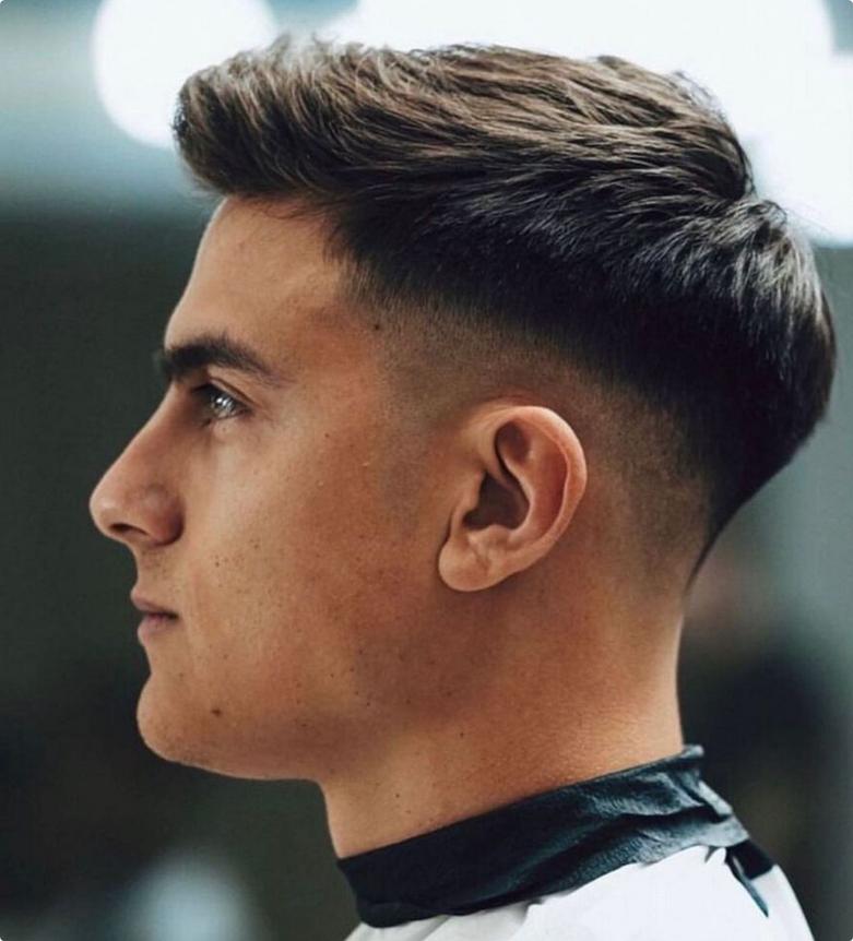 Burst Fade Long Straight Hair