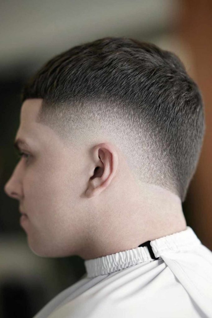 What is Straight Hair Burst Fade?