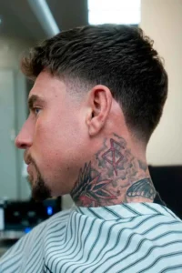 Curly Low Taper Fade
