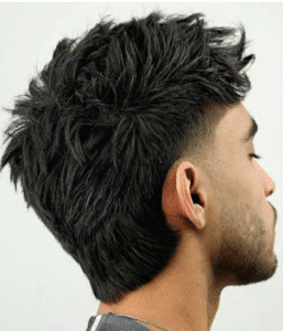 Long Hair Low Taper Fade