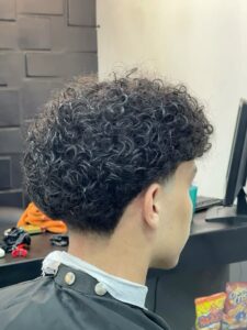 Taper Fade Curly Hair