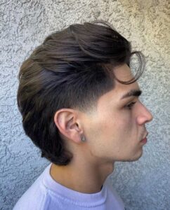 Taper Fade Mullet