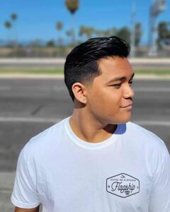 Taper Fade Straight Hair