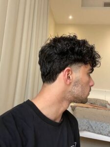 Classy Mullet with Low Taper