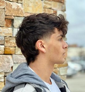 Low Taper Flat Top Mullet