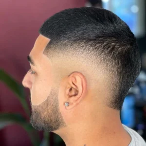 Burst Fade Buzz Cut
