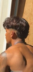 Burst Fade Middle Part