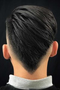 Burst Fade V Cut