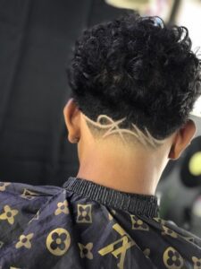 Dreadlocks + Low Taper Fade Design
