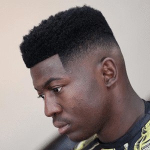 Flat Top Fade with Design