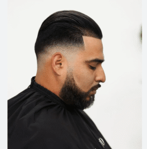 Hispanic Low Taper Mexican Slick Back Fade