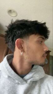Low Taper Fade Asian Straight Hair