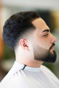 Low Taper Fade Haircut Afro