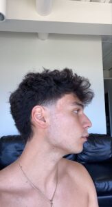 Low Taper Fade Modern Mullet