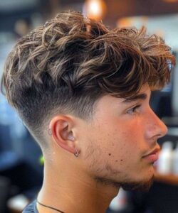 Low Taper Messy Top