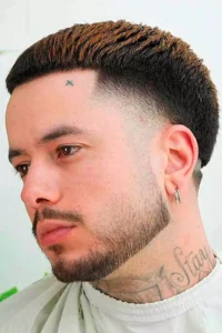 Short Afro Cut