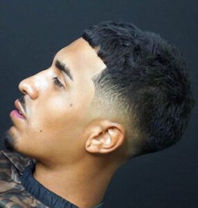 Short Hair Hispanic Low Taper Fade