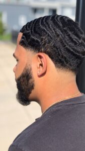 Taper Fade With Waves Hispanic