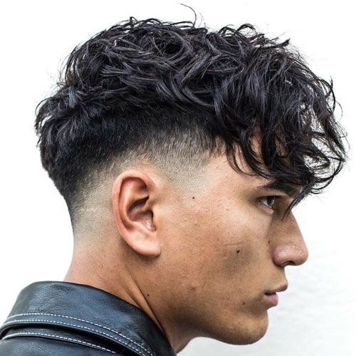 Low Taper Fade With Textured Fringe