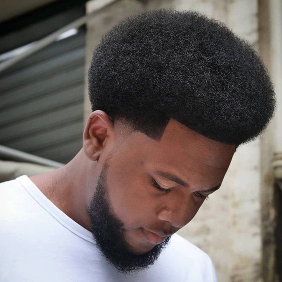 Low Taper Fade Afro