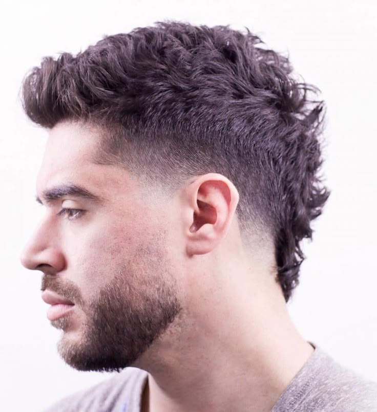 Mohawk Mullet with Low Taper
