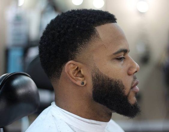Short Low Taper Fade Black Male
