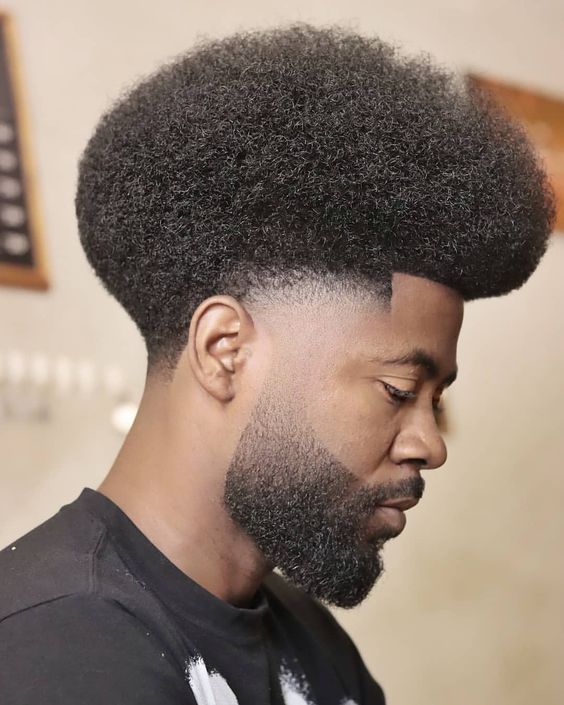 low taper fade black male long hairlow taper fade black male long hair