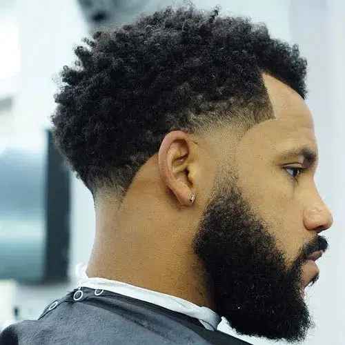 Low Taper Fade Black Male