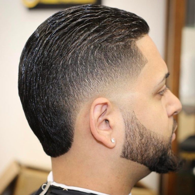 Low Taper Fade Blonde Hair