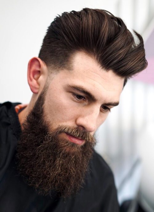 Low Taper Taper Fade Long Hair
