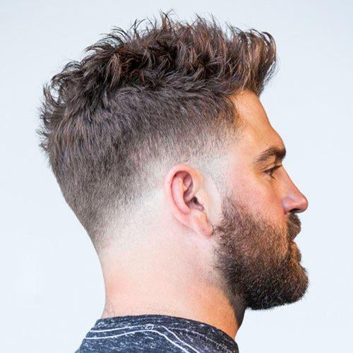 Low Taper Skin Fade