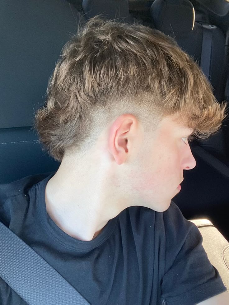 mullet hairstyle inspiration for men's , mullet haircut