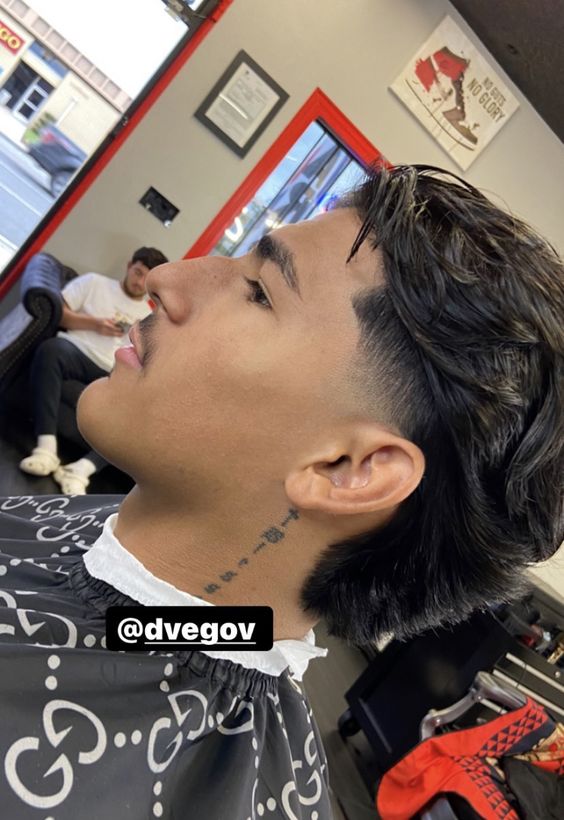 Hispanic Low Taper Fade Curly Hair