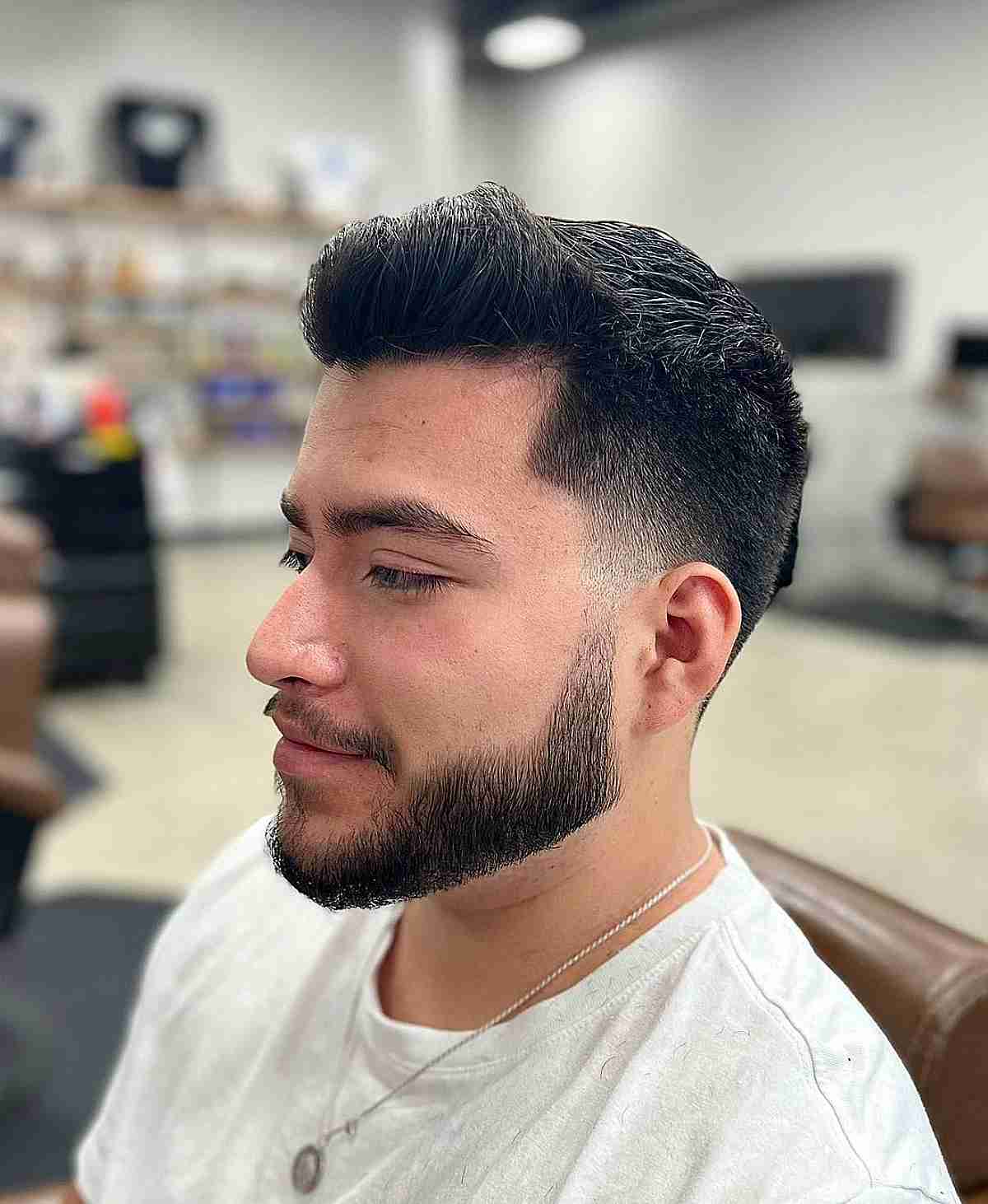 Low Taper Fade Light Skin