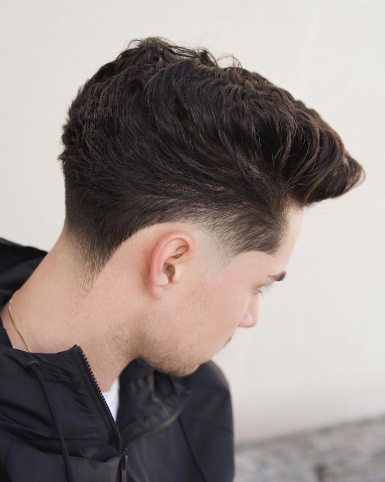 Low Taper Fade Back